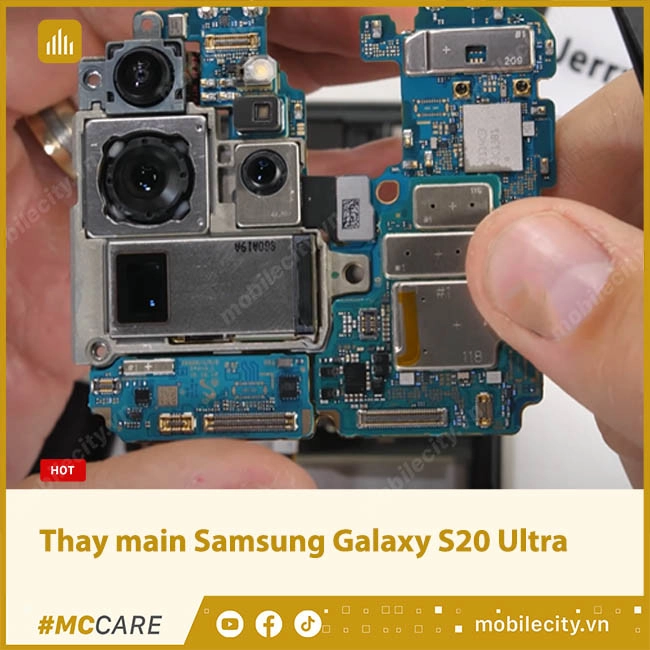 Thay main cho Samsung Galaxy S20 Ultra
