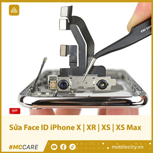 Sửa Face ID iPhone X | XR | XS | XS Max