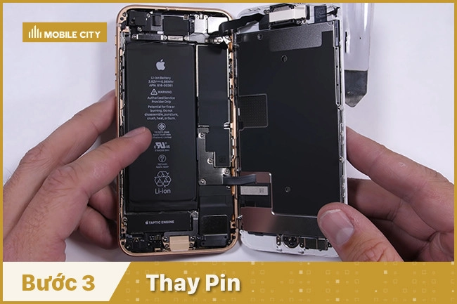 Thay Pin cho iPhone 8,Báo giá dịch vụ 8 Plus