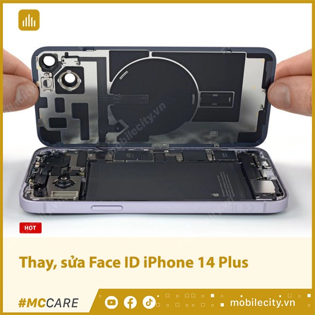 Thay, sửa Face ID iPhone 14 Plus