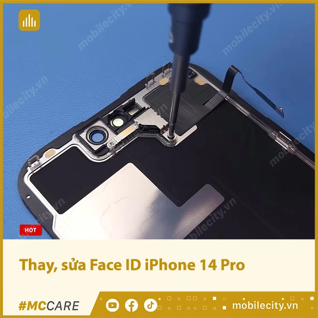 Thay, sửa Face ID iPhone 14 Pro