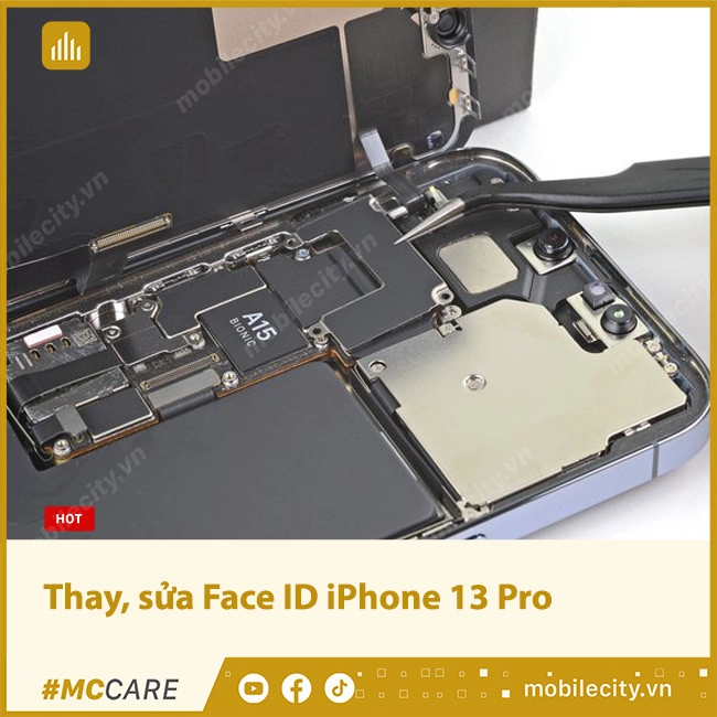 Thay, sửa Face ID iPhone 13 Pro