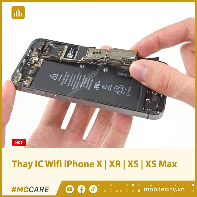 Thay IC Wifi iPhone X | XR | XS | XS Max