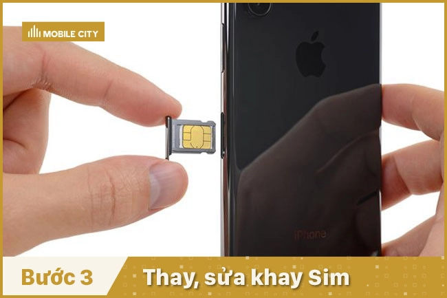 Thay, sửa khay Sim cho iPhone X