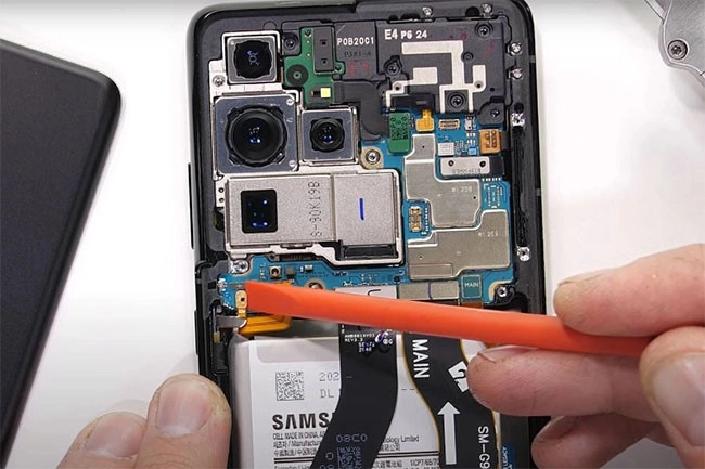 Dấu hiệu hỏng IC nguồn Samsung Galaxy S21 Ultra