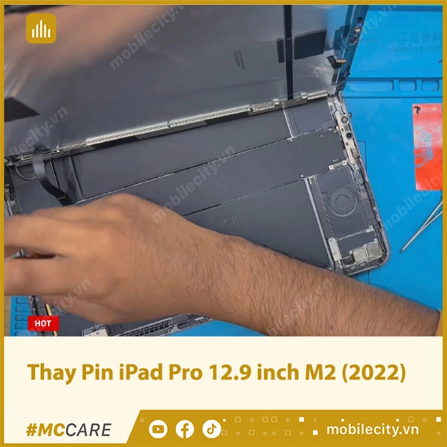 Thay Pin iPad Pro 12.9 inch 2022