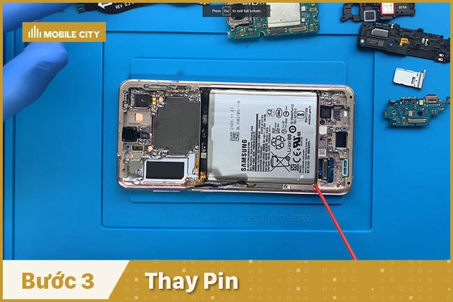 Thay Pin cho Samsung Galaxy S21 Plus