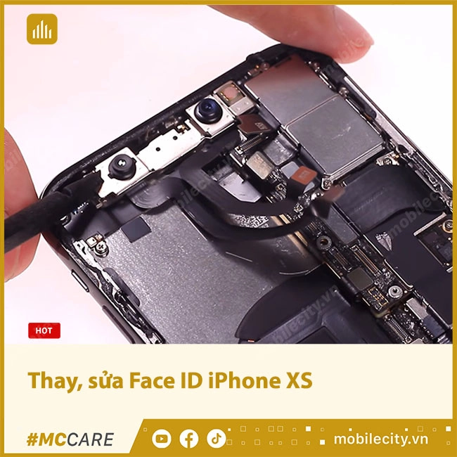 Thay, sửa Face ID iPhone XS