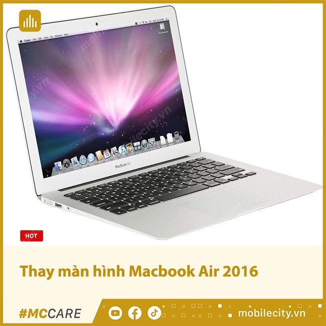 Thay màn hình Macbook Air 2016