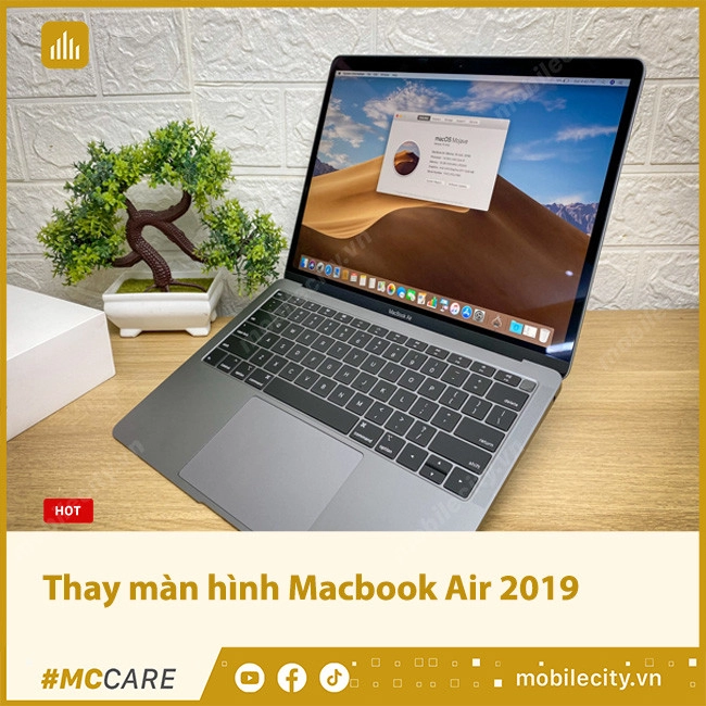 Thay màn hình Macbook Air 2019