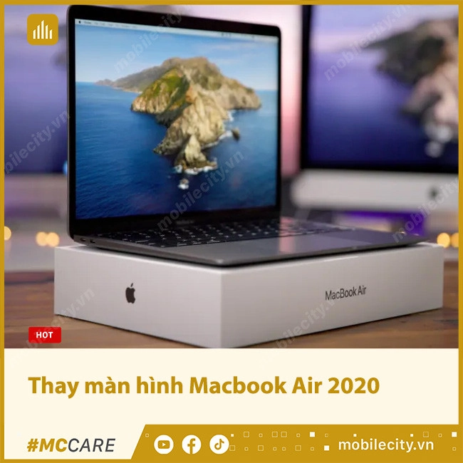 Thay màn hình Macbook Air 2020