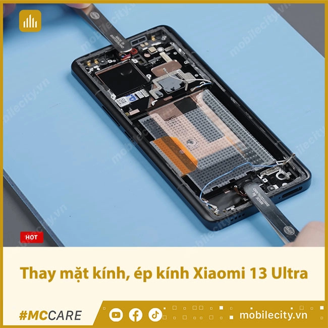 Thay mặt kính, ép kính Xiaomi 13 Ultra