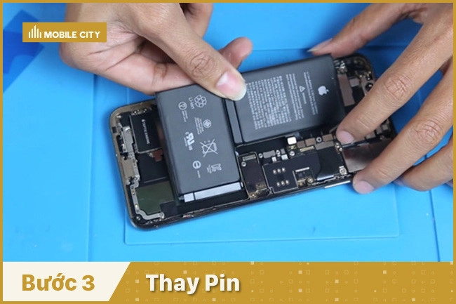 Thay Pin cho iPhone XS Max