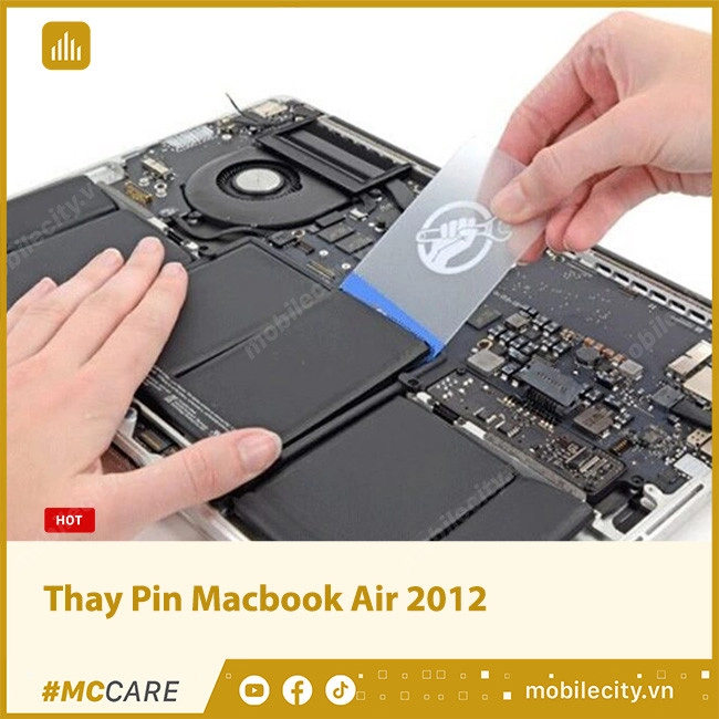 Thay Pin Macbook Air 2012