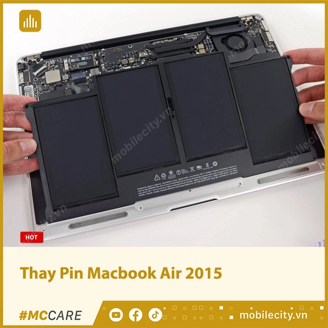 Thay Pin Macbook Air 2015