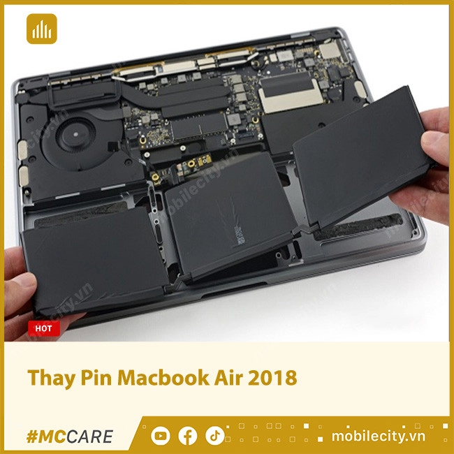 Thay Pin Macbook Air 2018