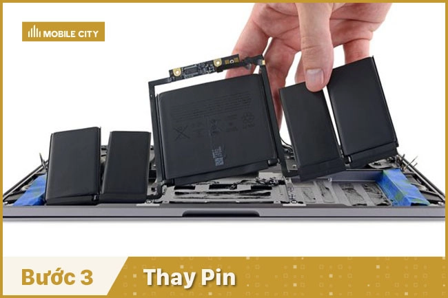 Thay Pin cho Macbook