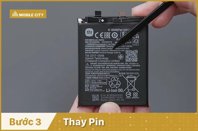 Thay Pin cho Xiaomi 13 Ultra