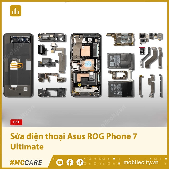 Sửa điện thoại Asus ROG Phone 7 Ultimate