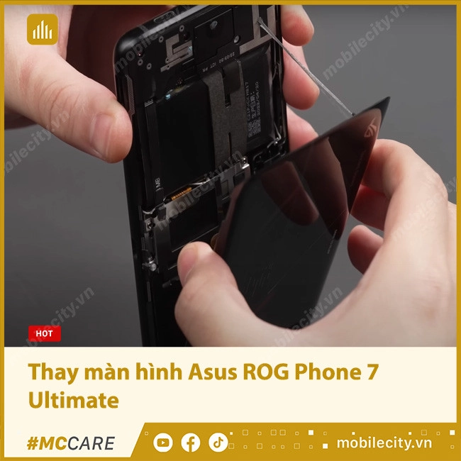 Thay màn hình Asus ROG Phone 7 Ultimate