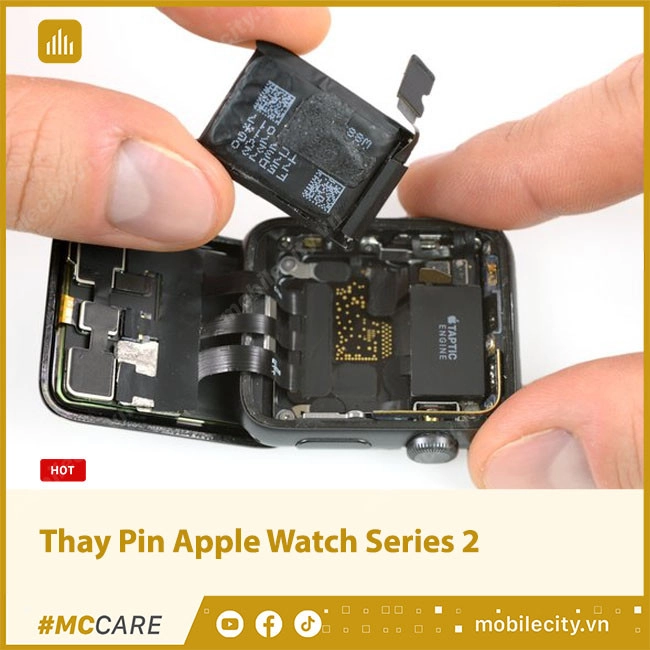 Thay Pin Apple Watch Series 2