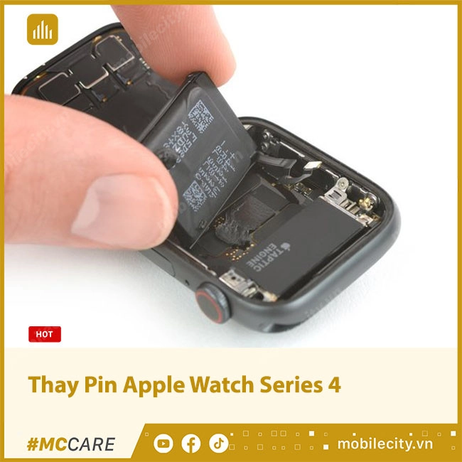 Thay Pin Apple Watch Series 4