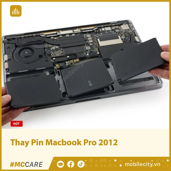 Thay Pin Macbook Pro 2012