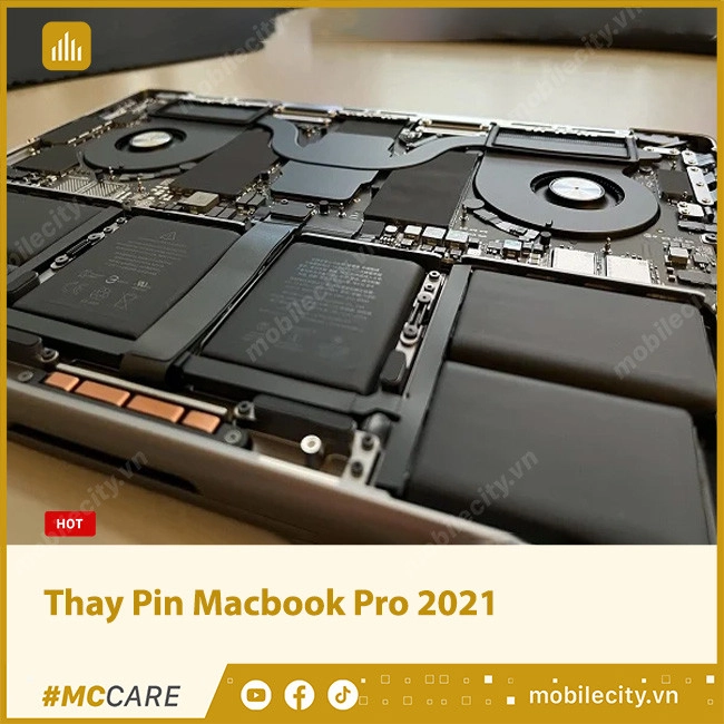 Thay Pin Macbook Pro 2021