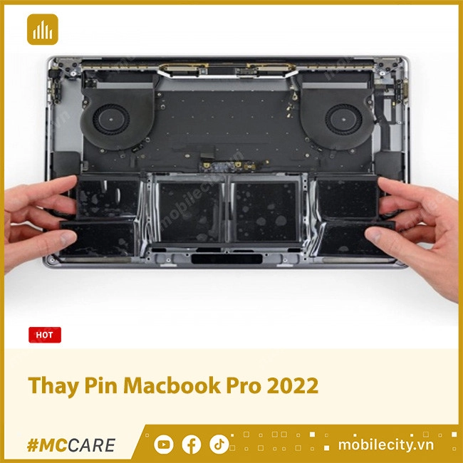 Thay Pin Macbook Pro 2022