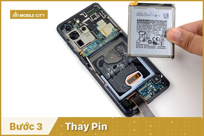 Thay Pin cho Samsung Galaxy S20 Ultra