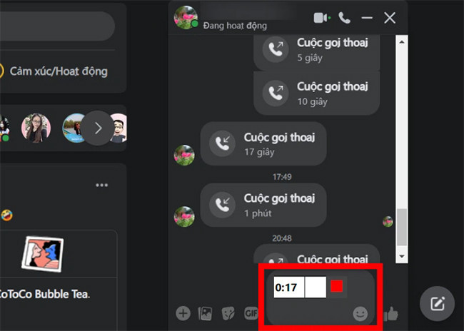 cach-ghi-am-cuoc-goi-messenger-bam-bieu-tuong-hinh-vuong-mau-do-de-ket-thuc