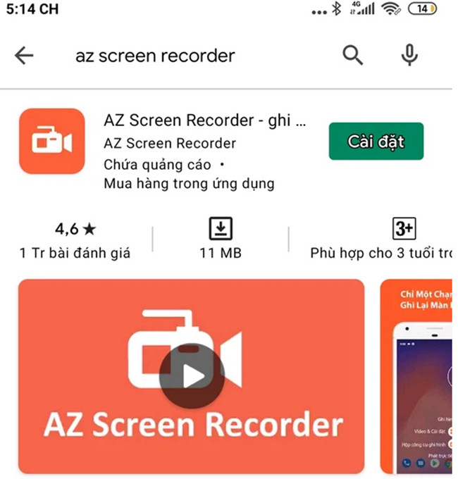 cach-ghi-am-cuoc-goi-messenger-ung-dung-az-screen-recorder