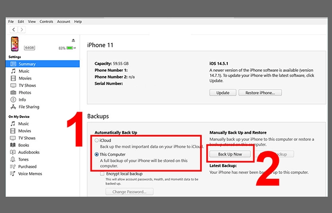 cach-tat-nguon-iphone-11-back-up-now-sao-luu-du-lieu
