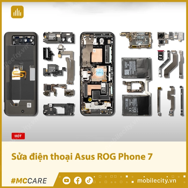 Sửa điện thoại Asus ROG Phone 7