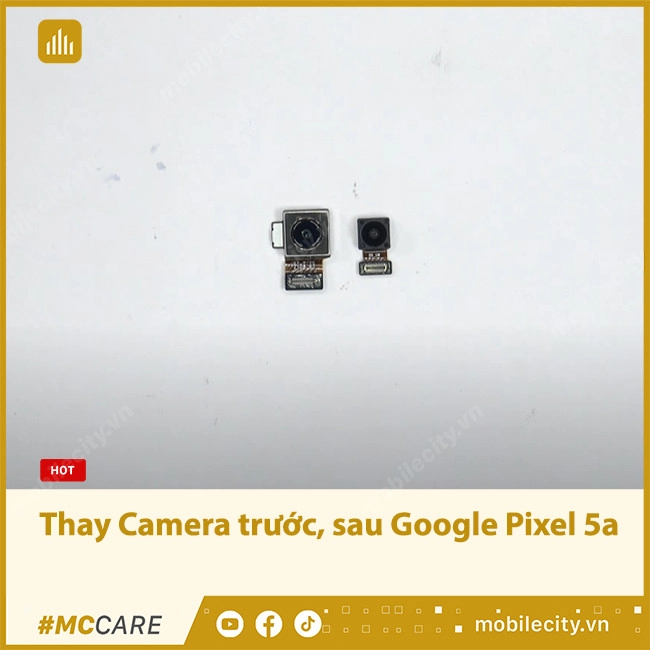 Thay Camera trước, sau Google Pixel 5a