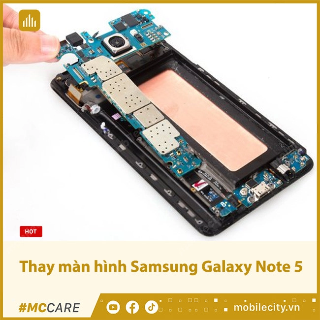 Thay Màn Hình Samsung Galaxy Note 5 Chính Hãng, Giá Rẻ Tại Hà Nội, Đà Nẵng,  Tp.Hcm