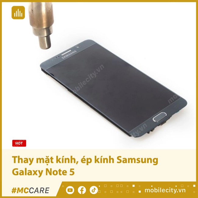 Thay Mặt Kính, Ép Kính Samsung Galaxy Note 5 Chính Hãng, Giá Rẻ Tại Hà Nội,  Đà Nẵng, Tp.Hcm