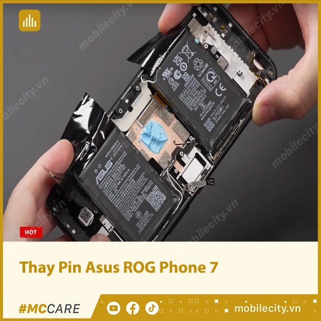 Thay Pin Asus ROG Phone 7