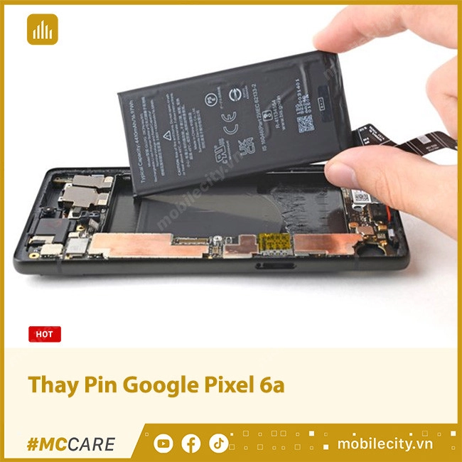 Thay Pin Google Pixel 6a