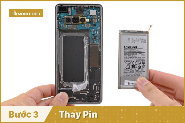 Thay Pin cho Galaxy S10