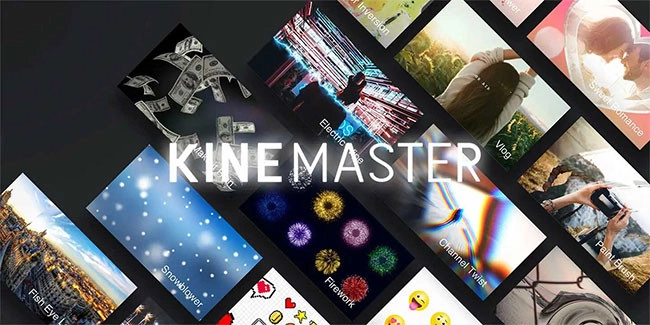 Kine Master với vô vàn tính năng và màu cho bạn lựa chọn