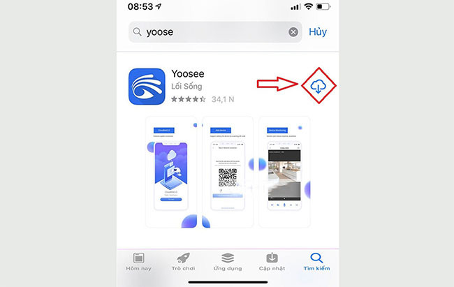 Tải ứng dụng Yoosee về điện thoại của bạn