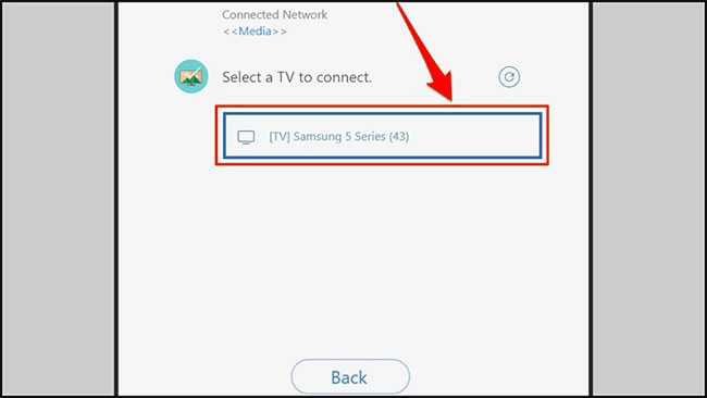 Bạn nhập mã để kết nối với tivi