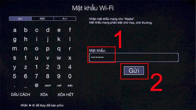 Đăng nhập vào WIfi của bạn