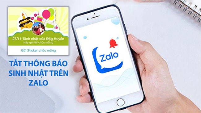 Tắt thông báo sinh nhật trên Zalo đem lại nhiều lợi ích riêng tư cho người dùng
