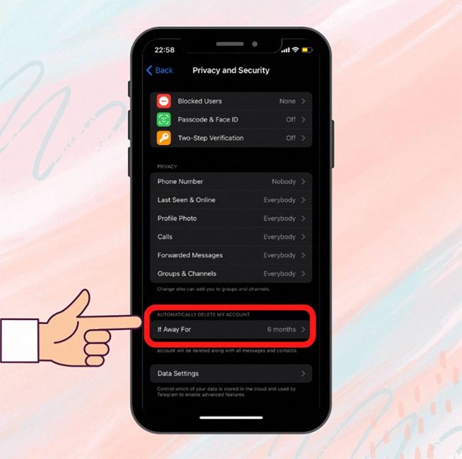 cach-xoa-tai-khoan-telegram-chon-if-away-for