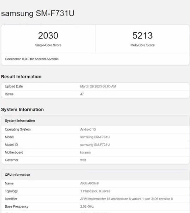 danh-gia-hieu-nang-samsung-galaxy-zflip5-geekbench