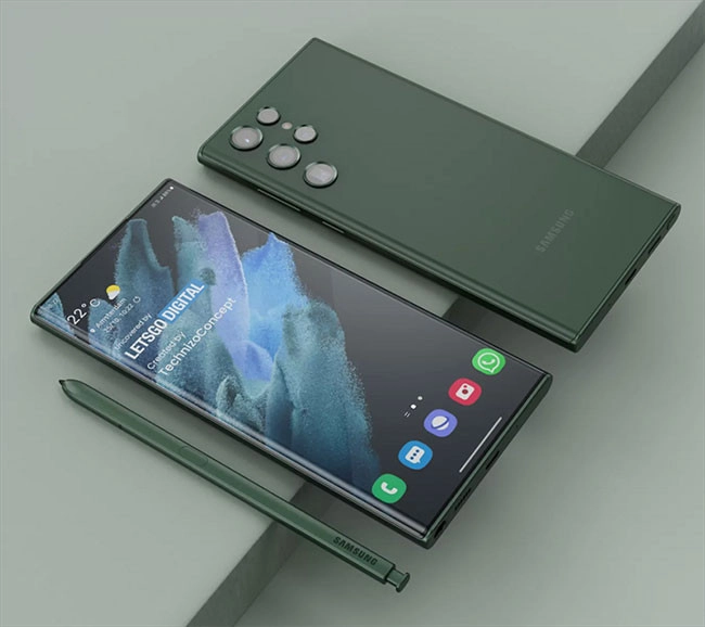 S23 Ultra được trang bị màn hình cong, xu hướng thiết kế hiện tại của các sản phẩm Android