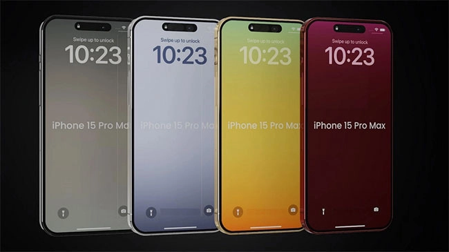 iPhone 15 Series cũng sẽ có khung titanium