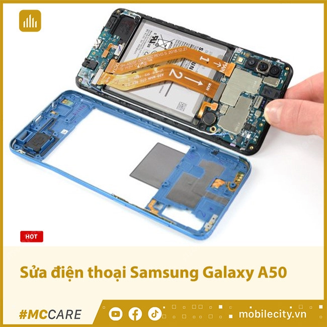 Sửa điện thoại Samsung Galaxy A50